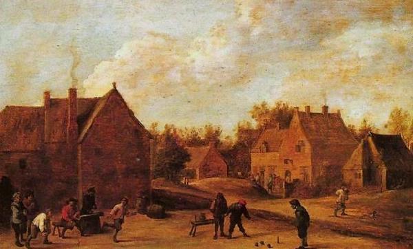 David Teniers the Younger Village scene Germany oil painting art